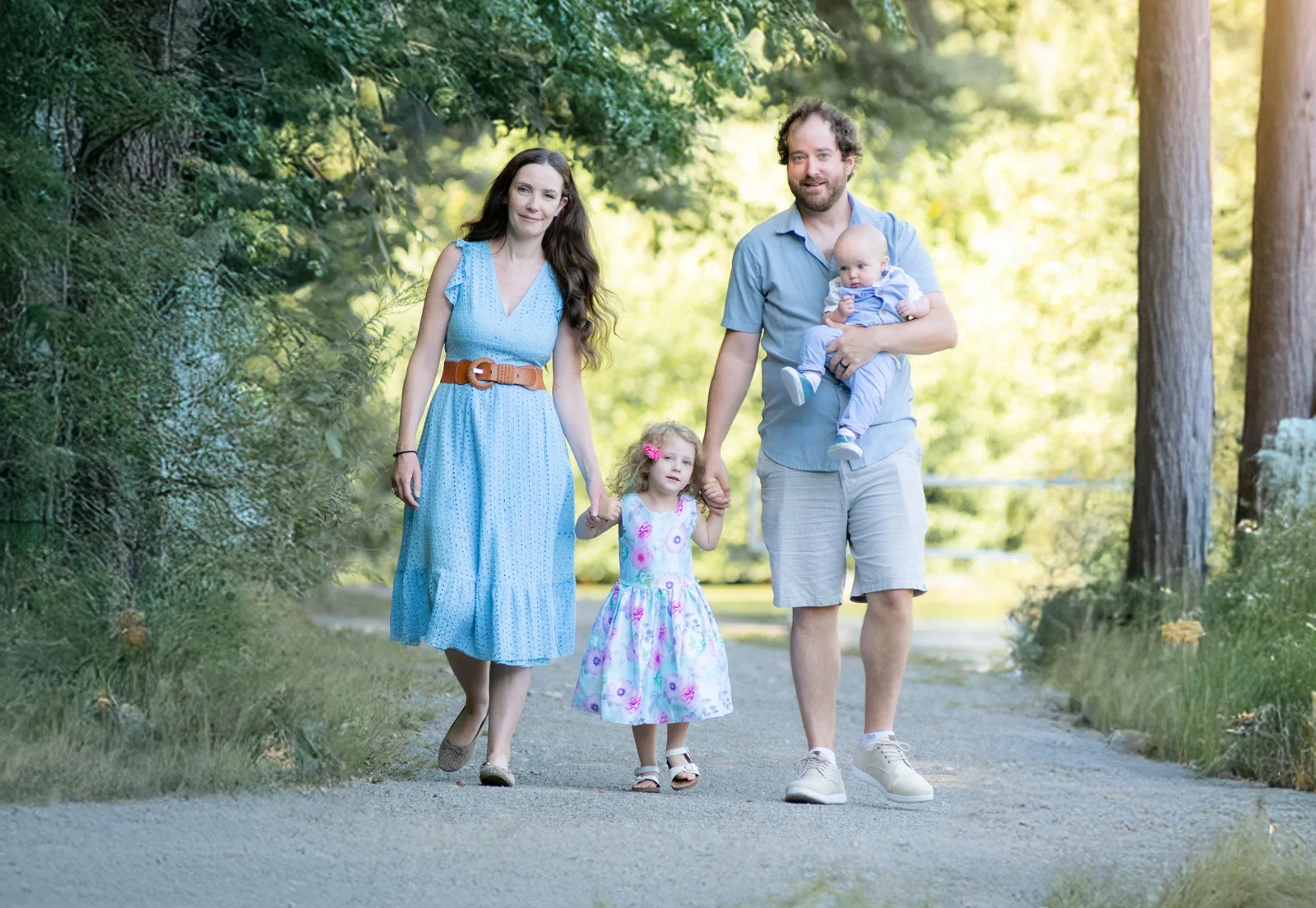 The Leedham family